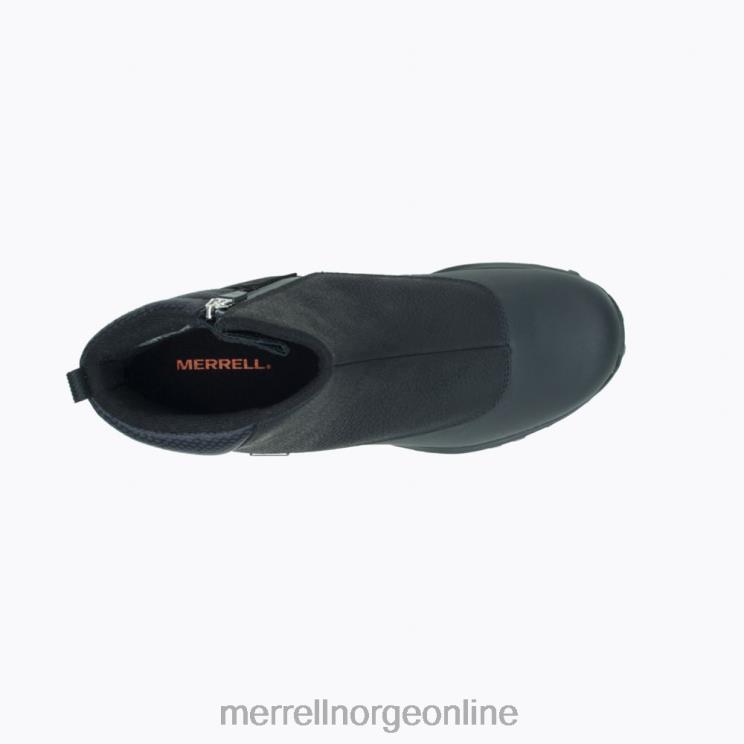 Merrell menn 004LV757 thermo kiruna mid zip vanntett (j035049) sko svart/monument