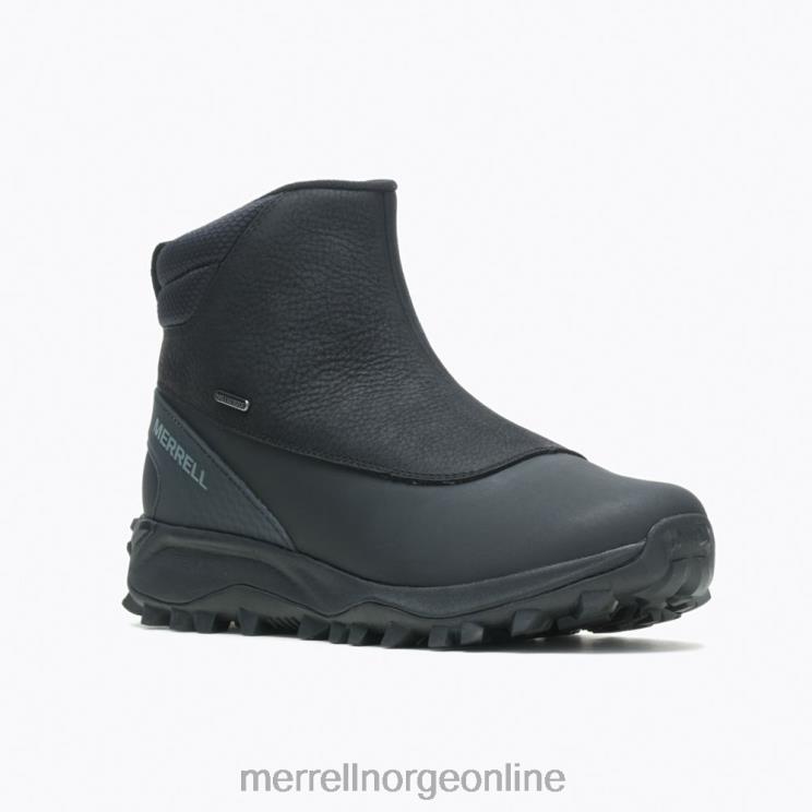 Merrell menn 004LV757 thermo kiruna mid zip vanntett (j035049) sko svart/monument