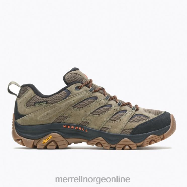 Merrell menn 004LV76 moab 3 vanntett (j036553) sko oliven/gummi