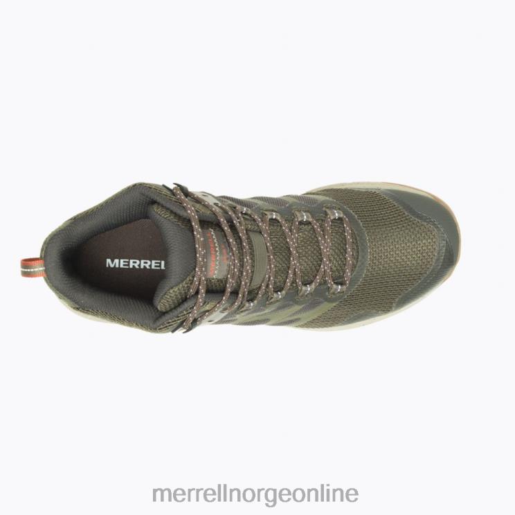 Merrell menn 004LV40 nova 3 mid gore-tex (j067617) sko oliven