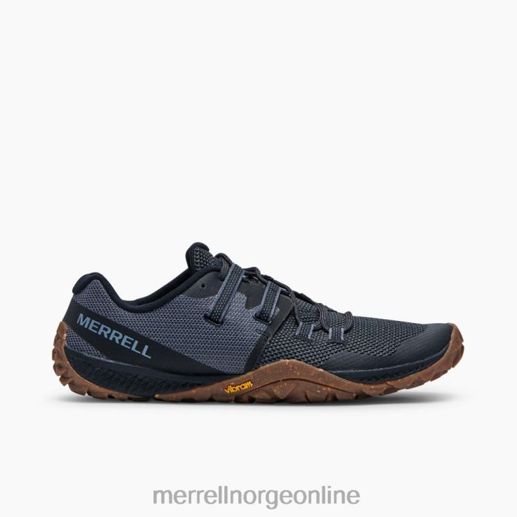 Merrell menn 004LV410 trail hanske 6 (j135379) sko svart/gummi