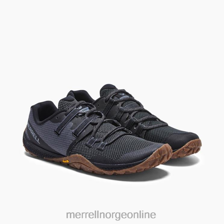 Merrell menn 004LV410 trail hanske 6 (j135379) sko svart/gummi