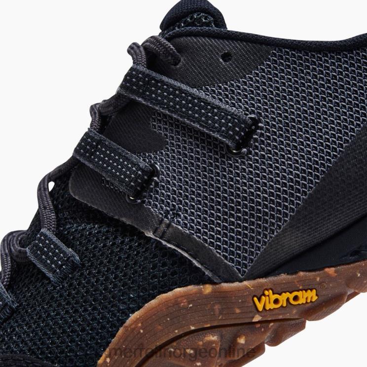 Merrell menn 004LV410 trail hanske 6 (j135379) sko svart/gummi