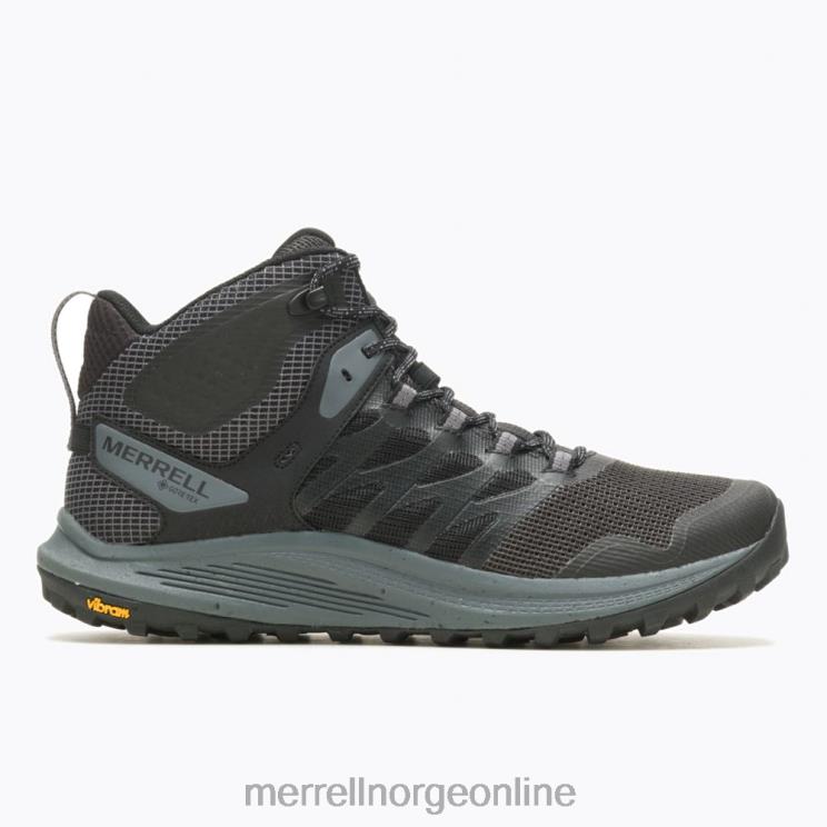 Merrell menn 004LV41 nova 3 mid gore-tex (j067613) sko svart
