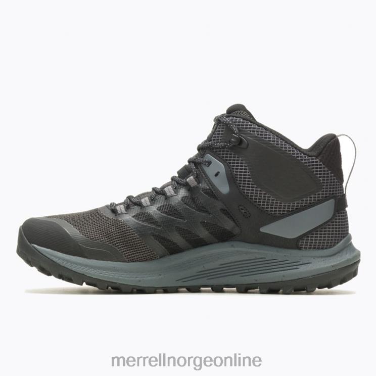 Merrell menn 004LV41 nova 3 mid gore-tex (j067613) sko svart