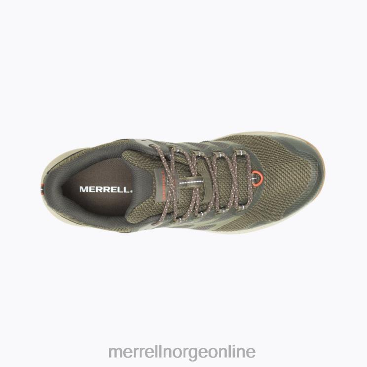Merrell menn 004LV56 nova 3 gore-tex (j067593) sko oliven