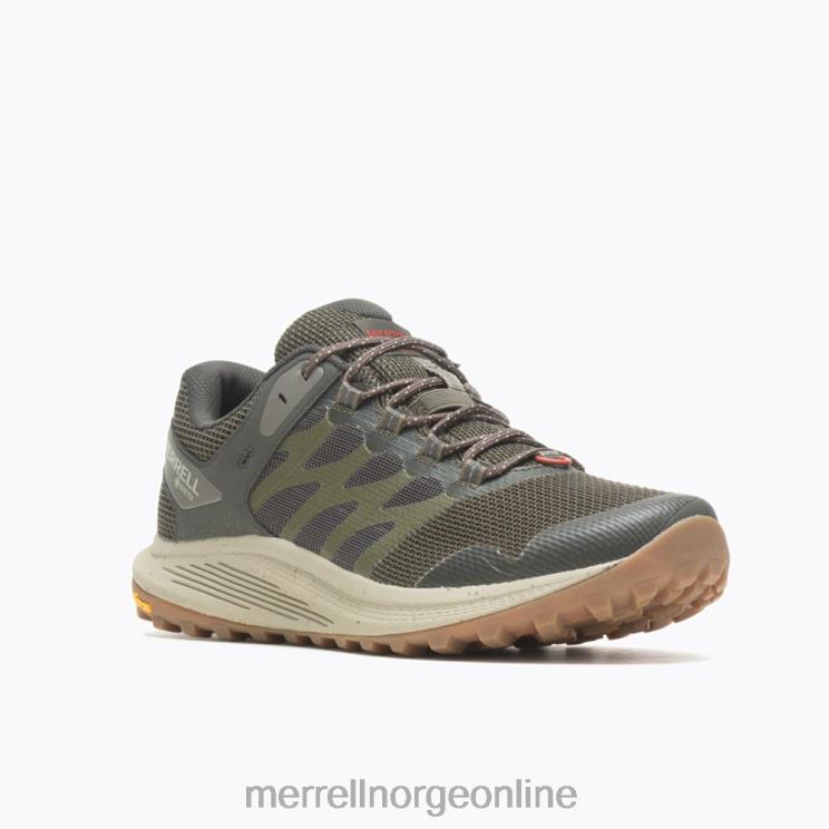 Merrell menn 004LV56 nova 3 gore-tex (j067593) sko oliven