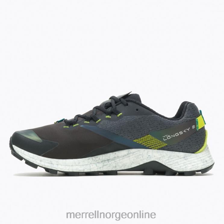 Merrell menn 004LV608 mtl long sky 2 shield (j067365) sko svart/jade
