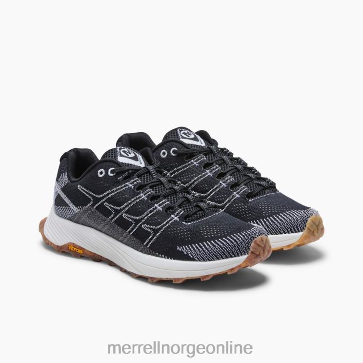 Merrell menn 004LV669 moab flight eco dye bred bredde (j067011w) sko svart hvit