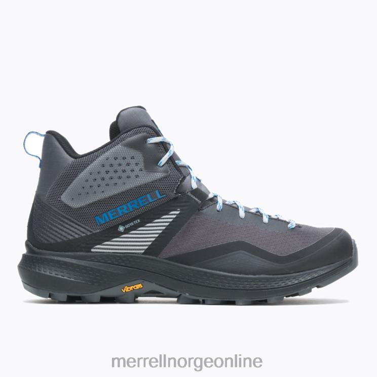 Merrell menn 004LV80 mqm 3 mid gore-tex (j135573) sko rock/blått