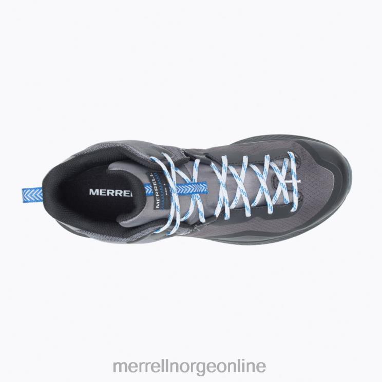 Merrell menn 004LV80 mqm 3 mid gore-tex (j135573) sko rock/blått