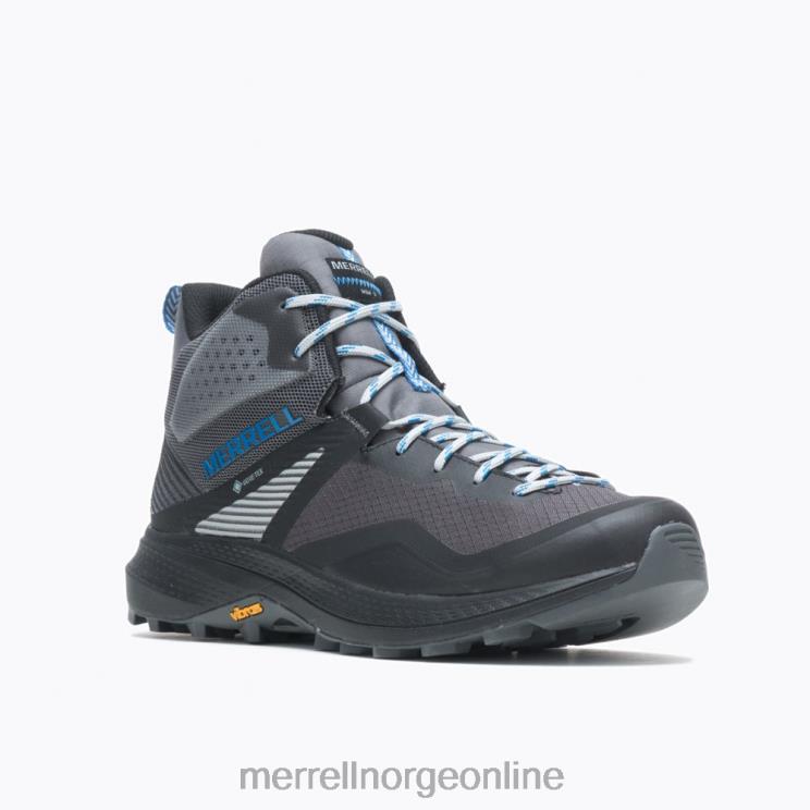 Merrell menn 004LV80 mqm 3 mid gore-tex (j135573) sko rock/blått