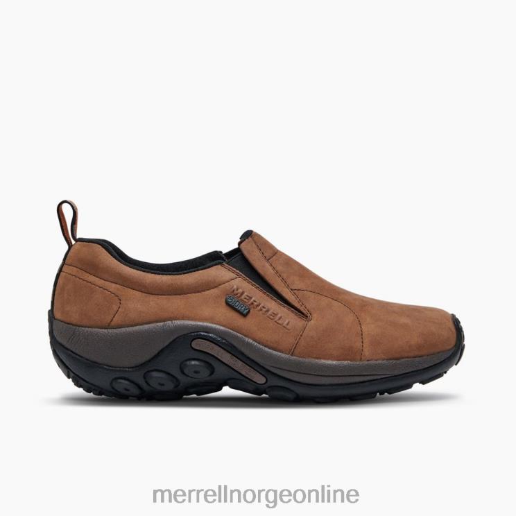 Merrell menn 004LV246 jungle moc nubuck vanntett bred bredde (j52927w) sko brun