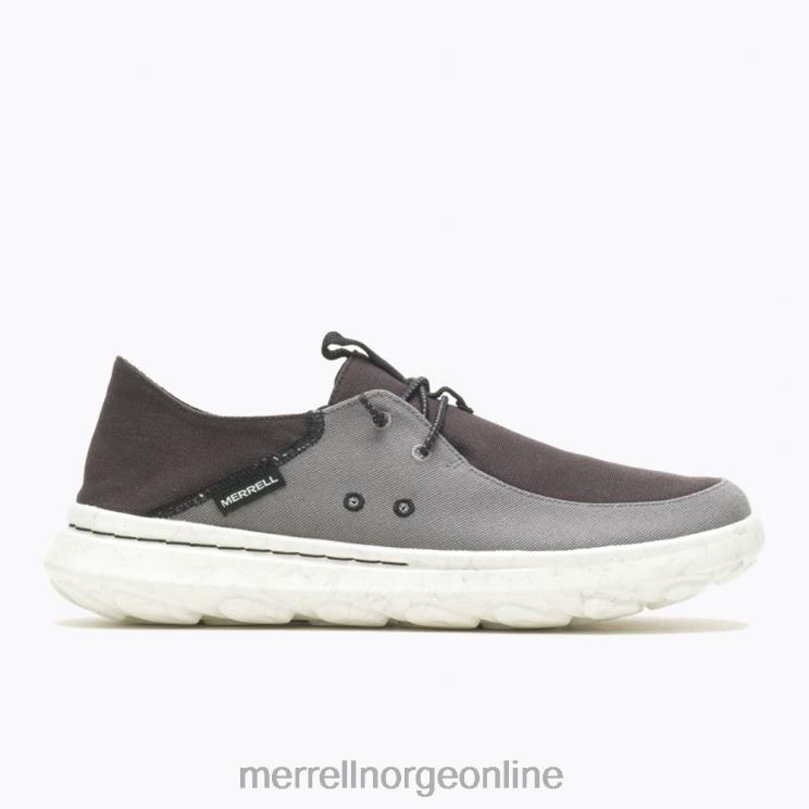 Merrell menn 004LV773 hut moc 2 lerret (j004891) sko svart/kull