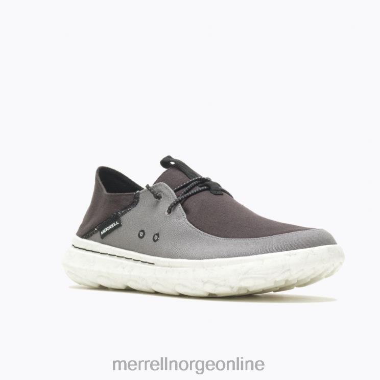 Merrell menn 004LV773 hut moc 2 lerret (j004891) sko svart/kull