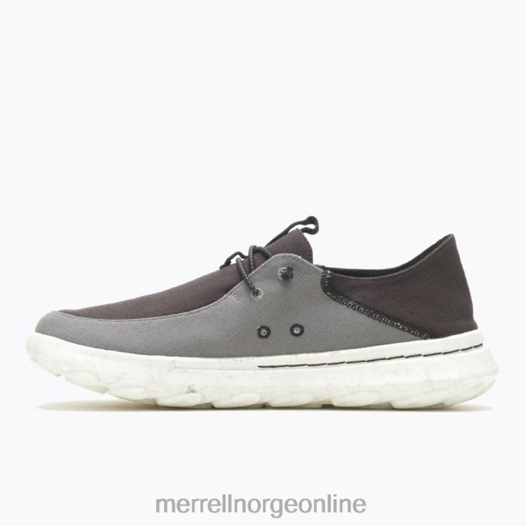 Merrell menn 004LV773 hut moc 2 lerret (j004891) sko svart/kull