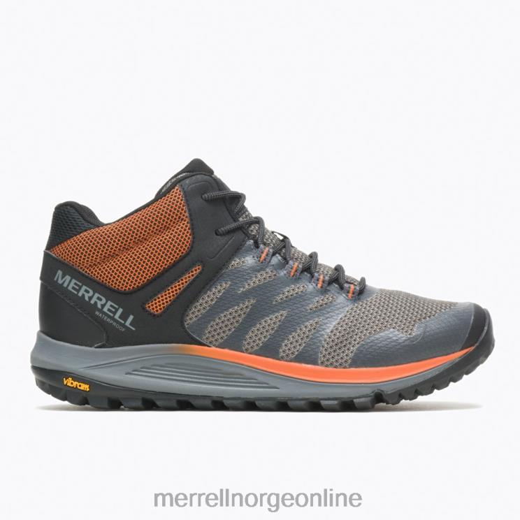 Merrell menn 004LV207 nova 2 mid vanntett (j500227) sko kull
