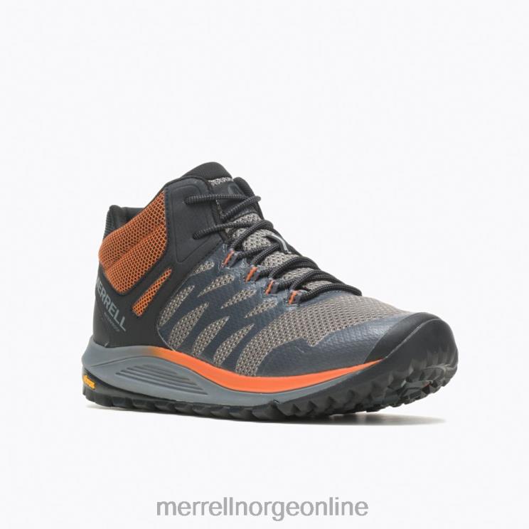 Merrell menn 004LV207 nova 2 mid vanntett (j500227) sko kull