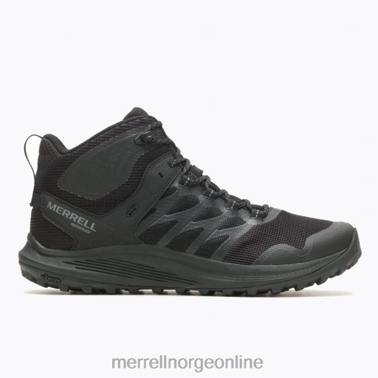 Merrell menn 004LV381 nova 3 mid taktisk vanntett støvel (j005049) sko svart/kull