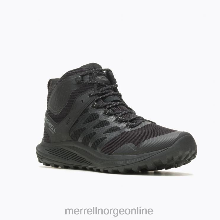 Merrell menn 004LV381 nova 3 mid taktisk vanntett støvel (j005049) sko svart/kull