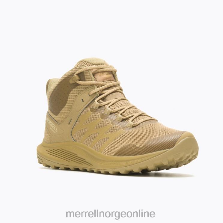Merrell menn 004LV382 nova 3 mid taktisk vanntett støvel (j005051) sko prærieulv