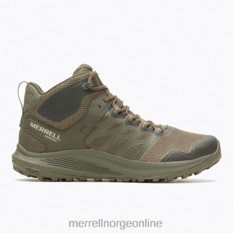Merrell menn 004LV383 nova 3 mid taktisk vanntett støvel (j005053) sko oliven