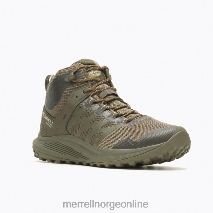 Merrell menn 004LV383 nova 3 mid taktisk vanntett støvel (j005053) sko oliven