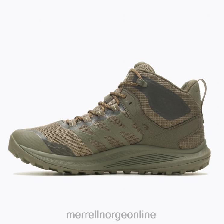 Merrell menn 004LV383 nova 3 mid taktisk vanntett støvel (j005053) sko oliven