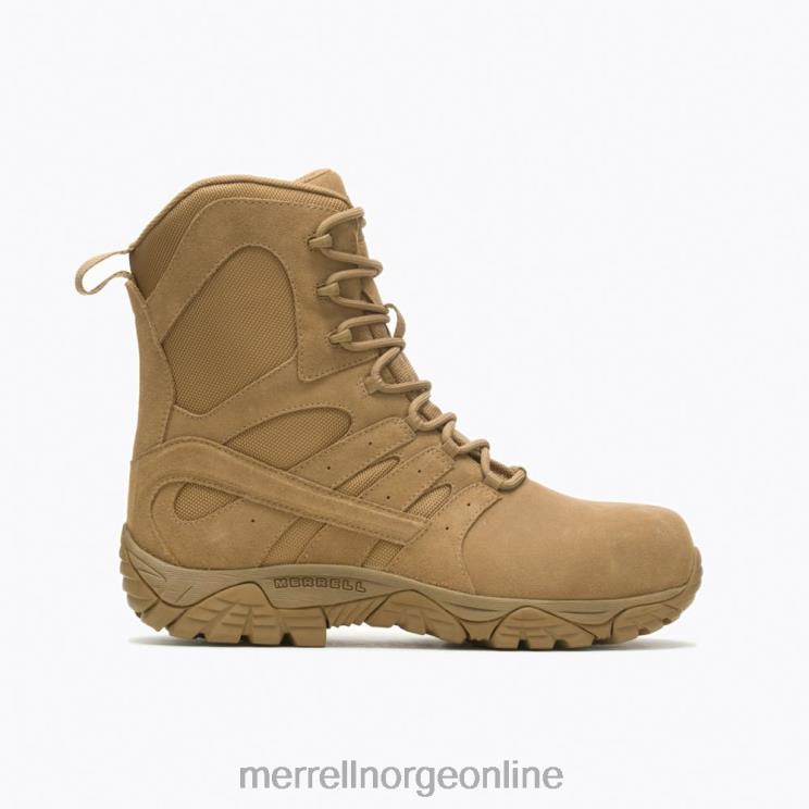 Merrell menn 004LV448 moab 2 8\" forsvarsstøvel med glidelås komp (j099371) sko mørk coyote
