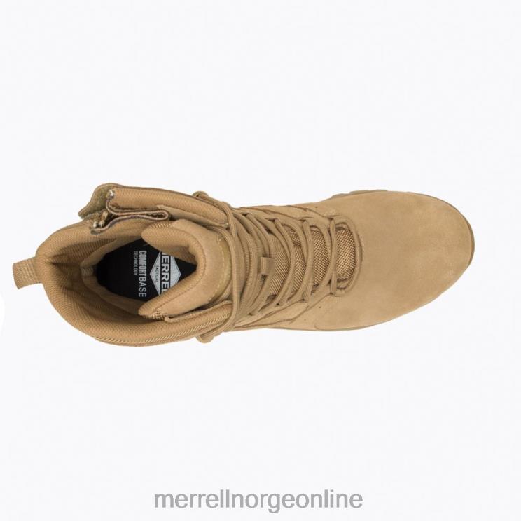 Merrell menn 004LV448 moab 2 8\" forsvarsstøvel med glidelås komp (j099371) sko mørk coyote