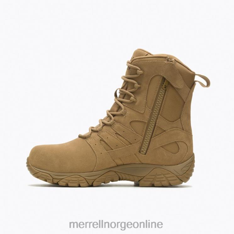 Merrell menn 004LV448 moab 2 8\" forsvarsstøvel med glidelås komp (j099371) sko mørk coyote