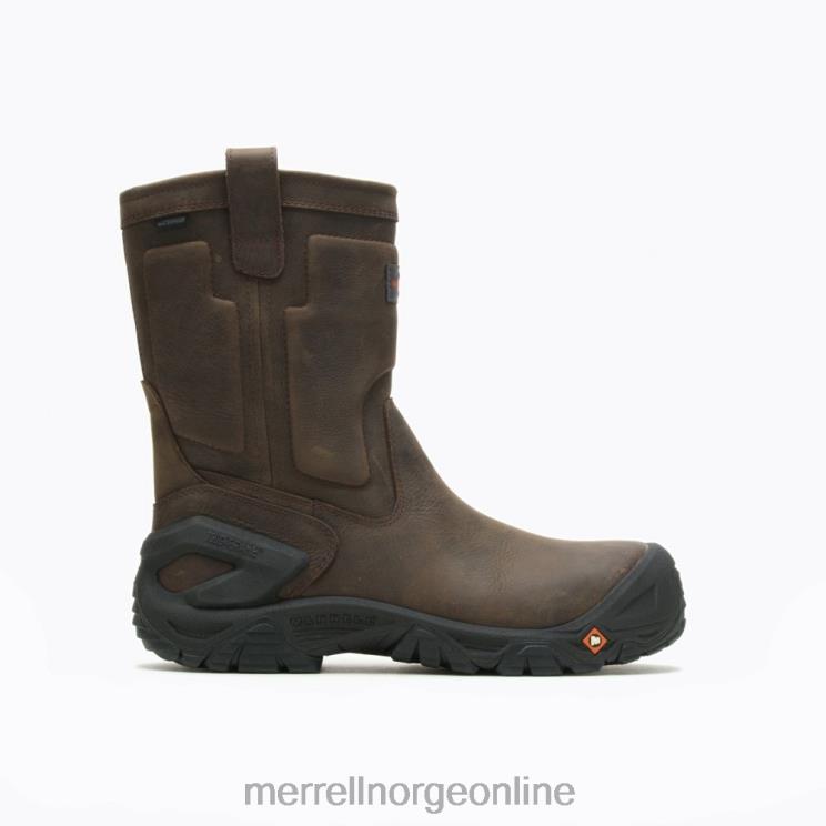 Merrell menn 004LV452 Strongfield skinntrekk på vanntett komp tå arbeidsstøvel (j099315) sko espresso