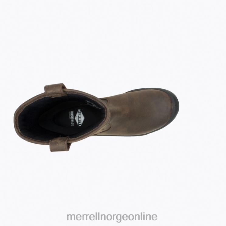 Merrell menn 004LV452 Strongfield skinntrekk på vanntett komp tå arbeidsstøvel (j099315) sko espresso