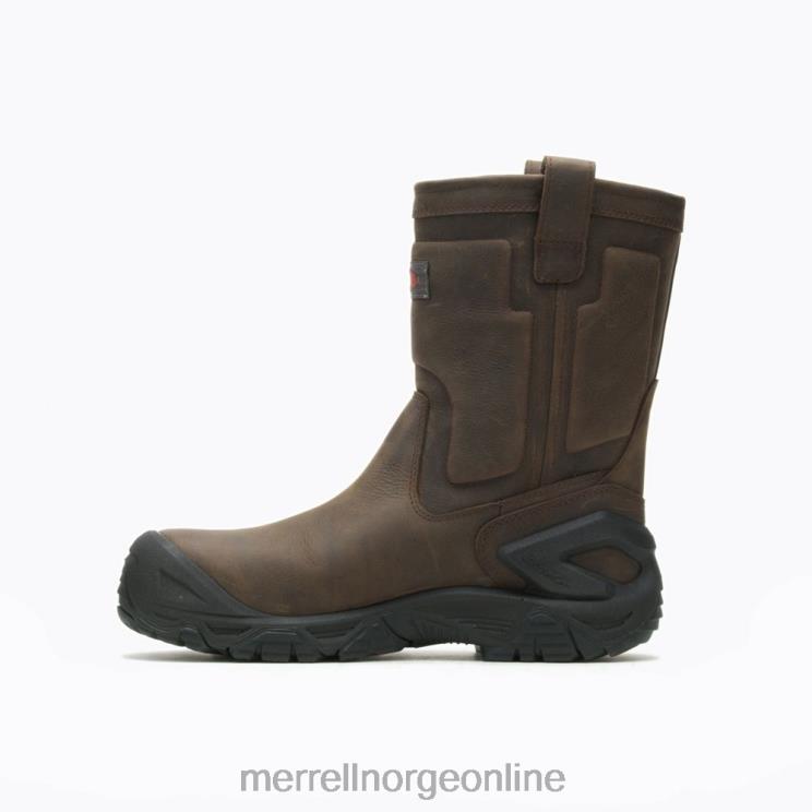 Merrell menn 004LV452 Strongfield skinntrekk på vanntett komp tå arbeidsstøvel (j099315) sko espresso