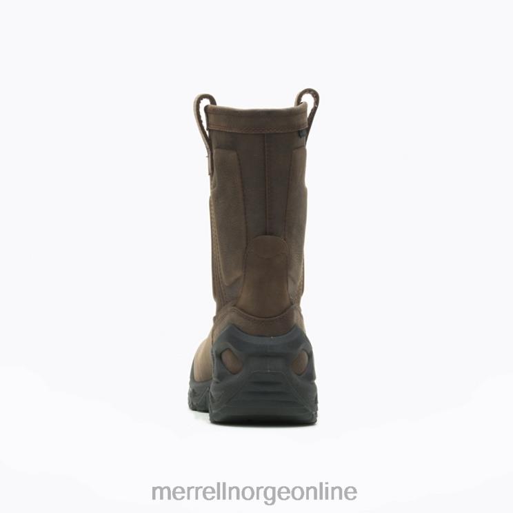 Merrell menn 004LV452 Strongfield skinntrekk på vanntett komp tå arbeidsstøvel (j099315) sko espresso