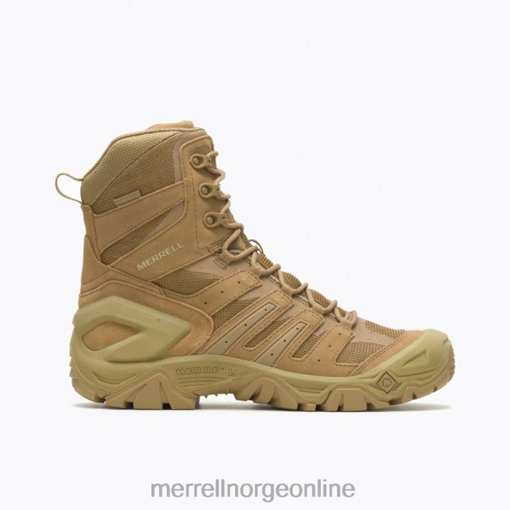 Merrell menn 004LV468 strongfield taktisk 8'' vanntett støvel (j099299) sko mørk coyote