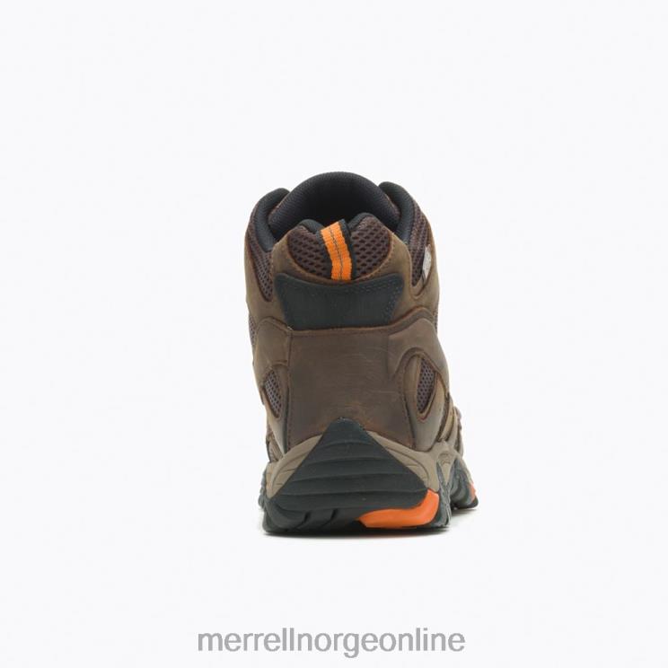 Merrell menn 004LV651 moab vertex mid vanntett komp tå arbeidsstøvel (j11617) sko leire