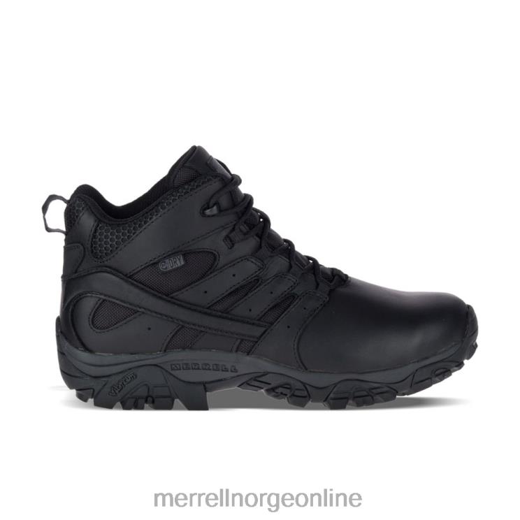 Merrell menn 004LV700 moab 2 mid taktisk respons vanntett støvel bred bredde (j45337w) sko svart