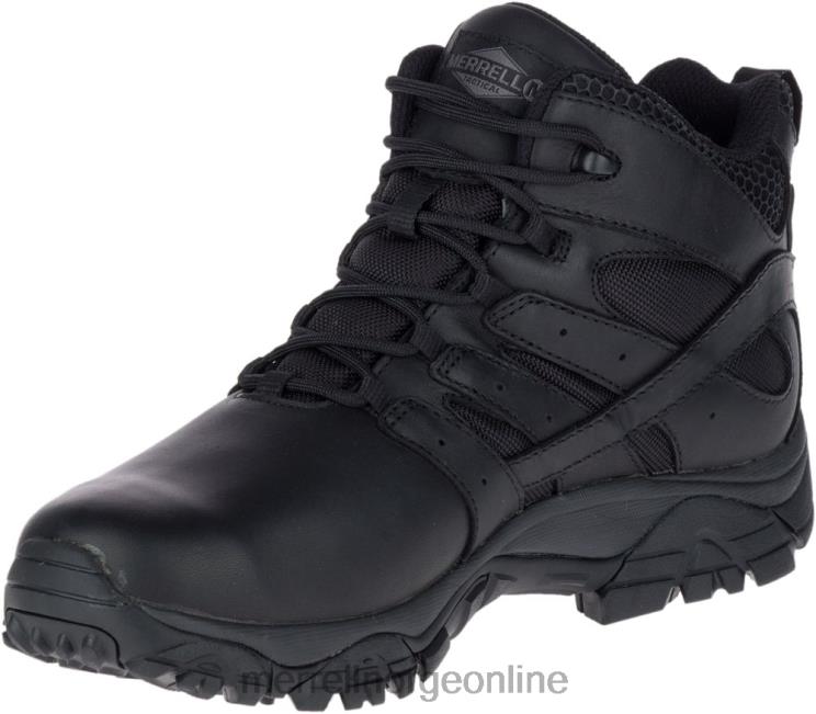 Merrell menn 004LV700 moab 2 mid taktisk respons vanntett støvel bred bredde (j45337w) sko svart