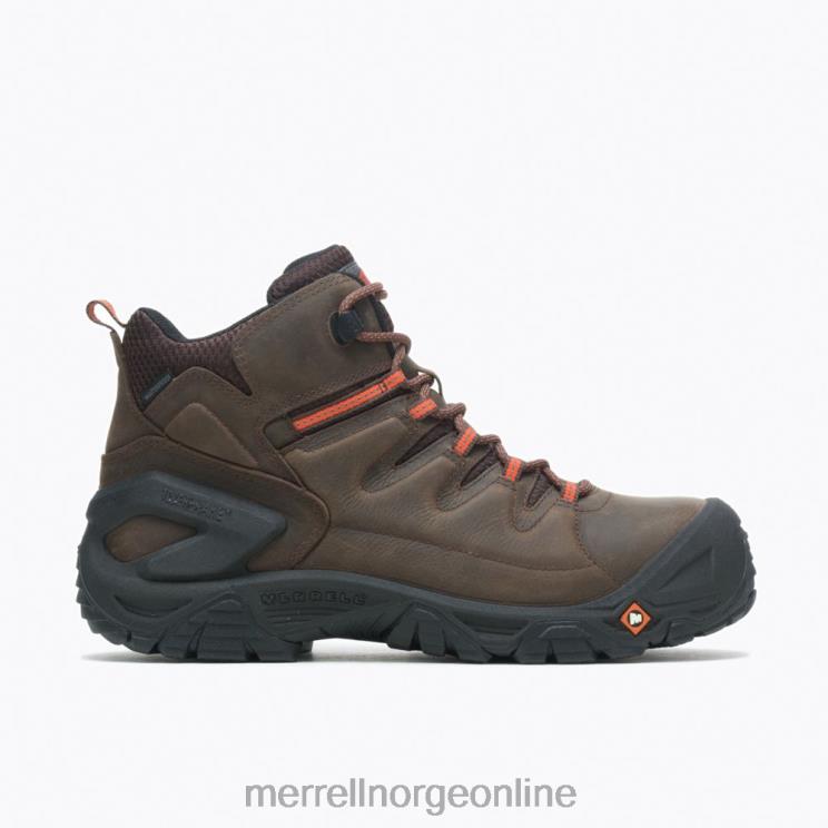 Merrell menn 004LV716 strongfield lær 6\'\' vanntett komp tå arbeidsstøvel (j099341) sko espresso