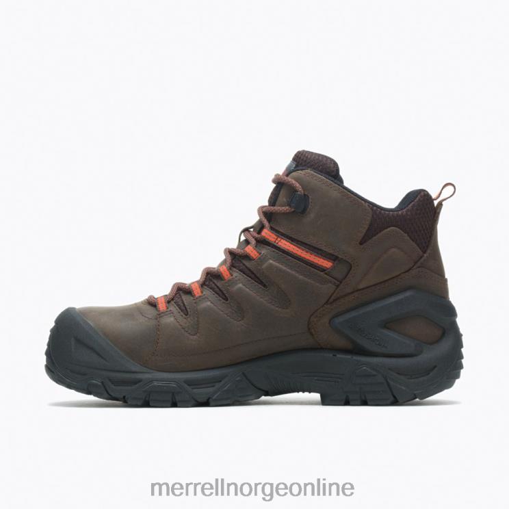 Merrell menn 004LV716 strongfield lær 6\'\' vanntett komp tå arbeidsstøvel (j099341) sko espresso