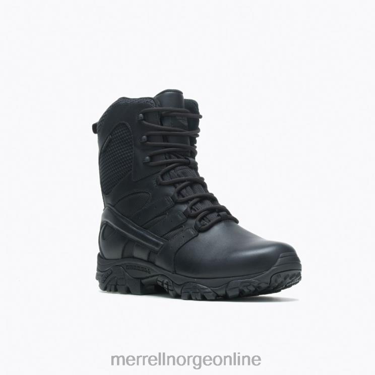 Merrell menn 004LV731 moab 2 8\'\' taktisk respons vanntett støvel bred bredde (j45335w) sko svart