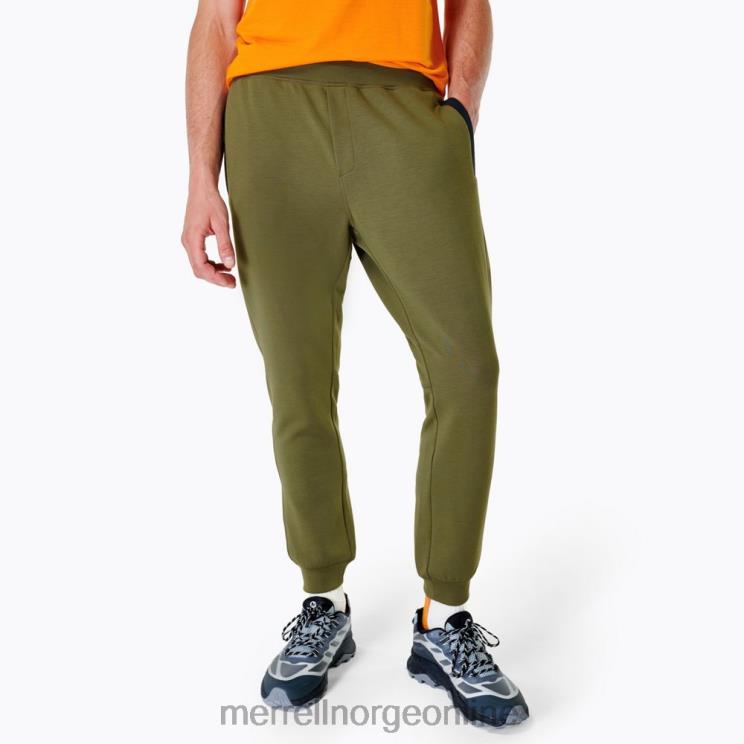 Merrell menn 004LV157 momentum jogger (jms26763-326) klær støvete oliven