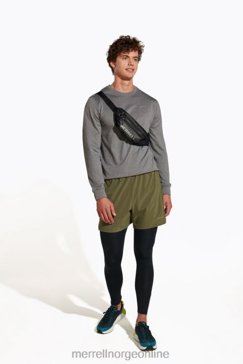 Merrell menn 004LV406 løype som løper kort (jmf26581-326) klær støvete oliven