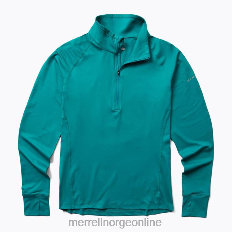 Merrell menn 004LV1126 stiløping 1/4 zip (jwf26557-438) klær innsjø