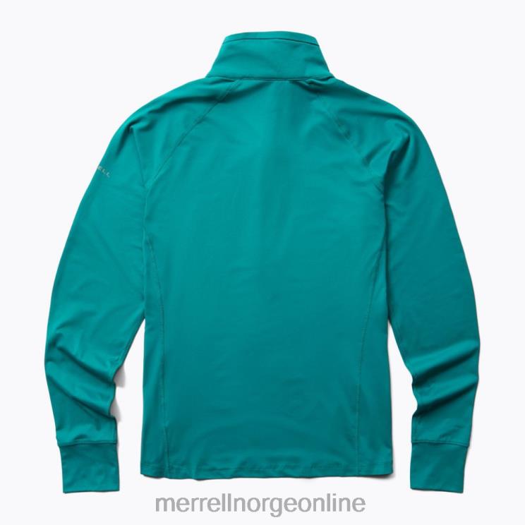 Merrell menn 004LV1126 stiløping 1/4 zip (jwf26557-438) klær innsjø