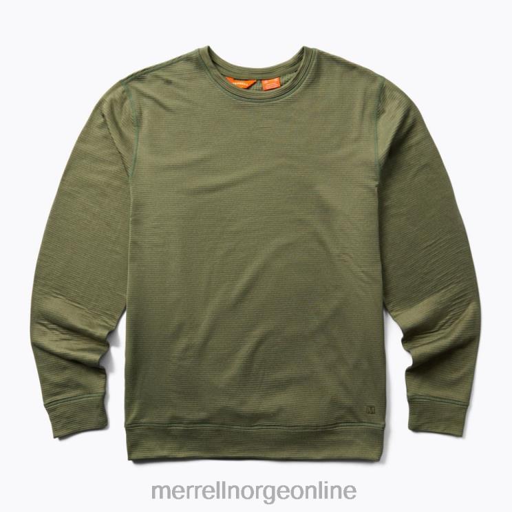 Merrell menn 004LV287 geotex-mannskap (jmf26576-327) klær støvete olivenlyng