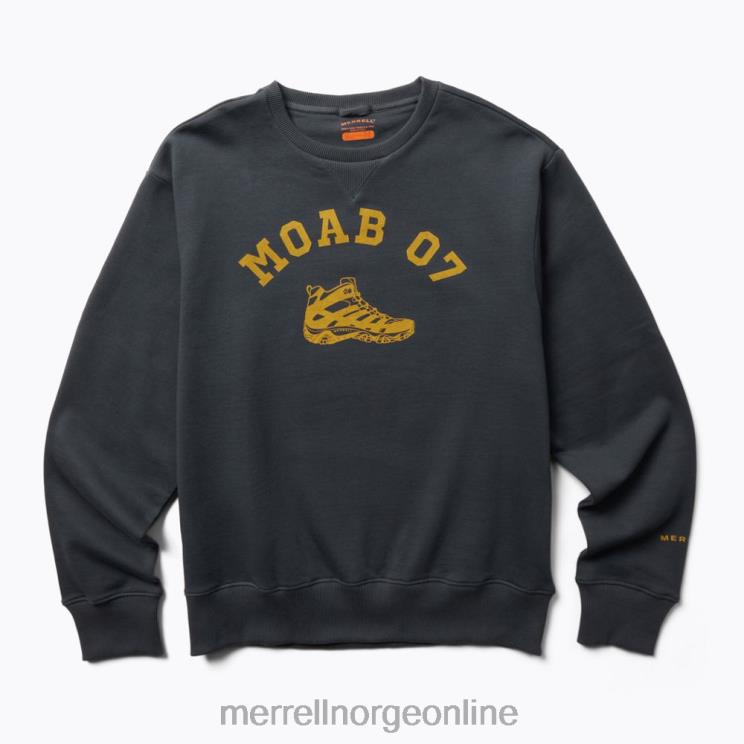 Merrell menn 004LV323 moab 07 fleece med rund hals (jmf26621-425) klær indisk blekk