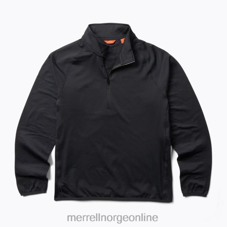 Merrell menn 004LV414 geotex 1/4 zip (jms26326-010) klær svart