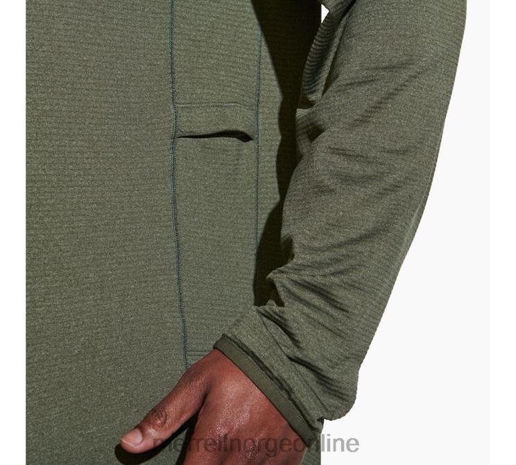 Merrell menn 004LV415 geotex 1/4 zip (jms26326-327) klær støvete olivenlyng